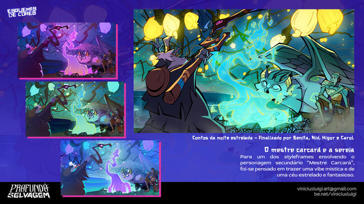 Profundo Selvagem - Color Key for Styleframe Profundo Selvagem - Color Key for Styleframe