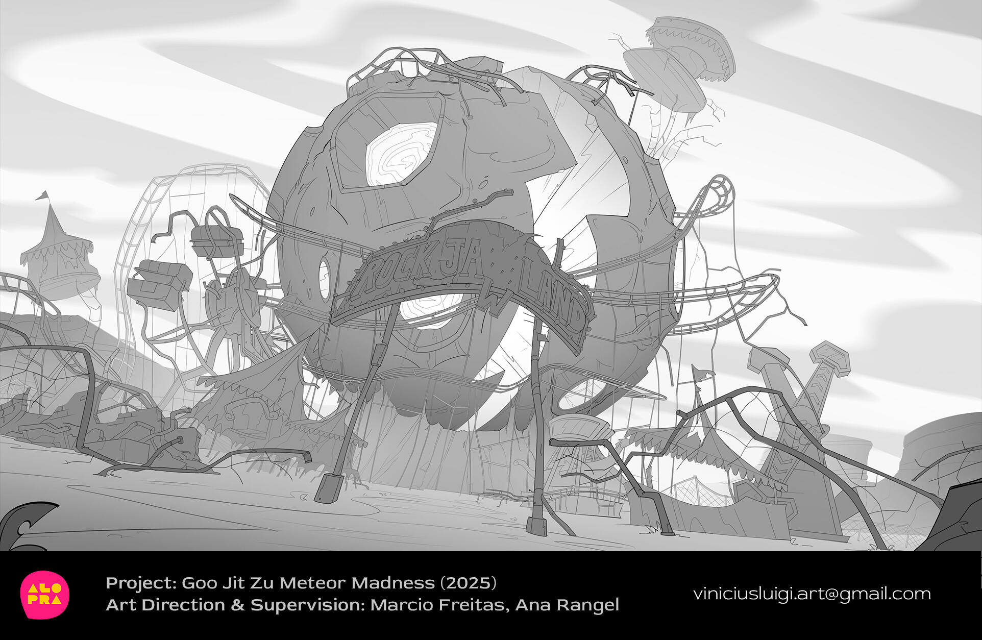 Goo Jit Zu Meteor Madness - Background Art (Layout) Goo Jit Zu Meteor Madness - Background Art (Layout)