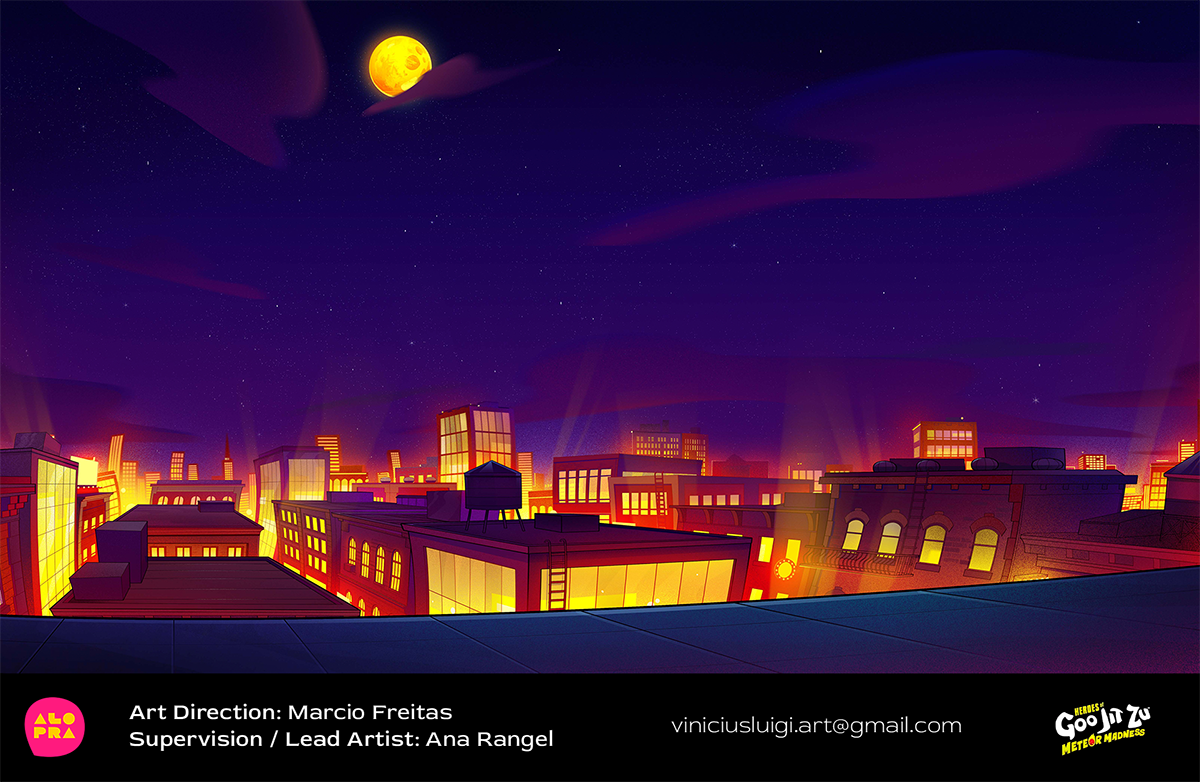 Goo Jit Zu Meteor Madness - Background Art Goo Jit Zu Meteor Madness - Background Art