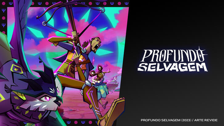 Profundo Selvagem - Cover and Logo