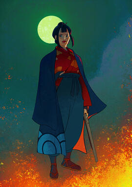 Lady Ebosh - Ghibli Fanart Project (2023)