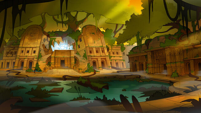 Goo Jit Zu Meteor Madness - Concept Art
