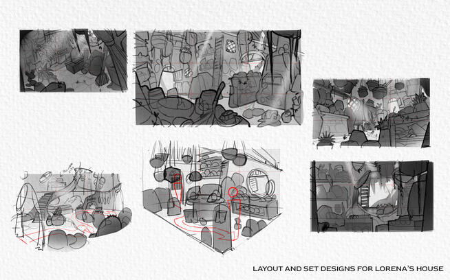 Profundo Selvagem - Composition exploration for Styleframe's Layouts